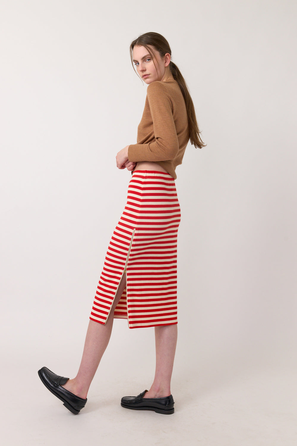 Stripey skirt