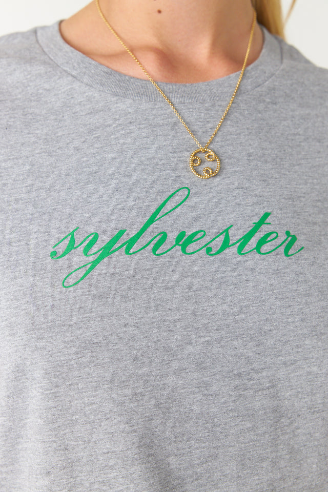 Sylvester script t-shirt