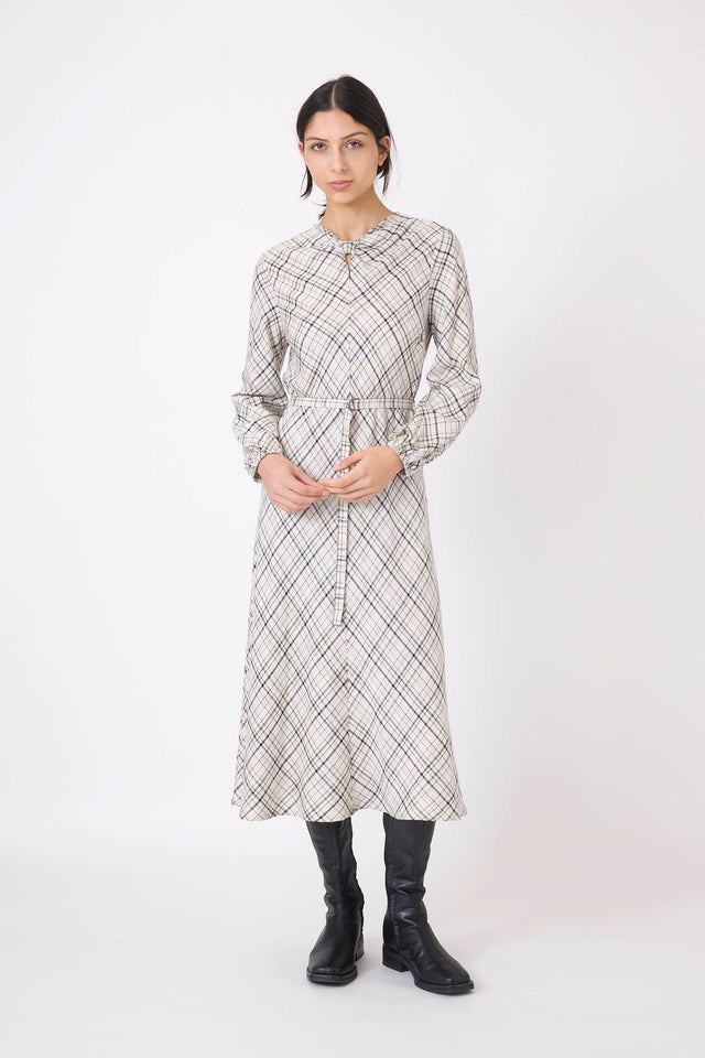 Trapeze midi dress