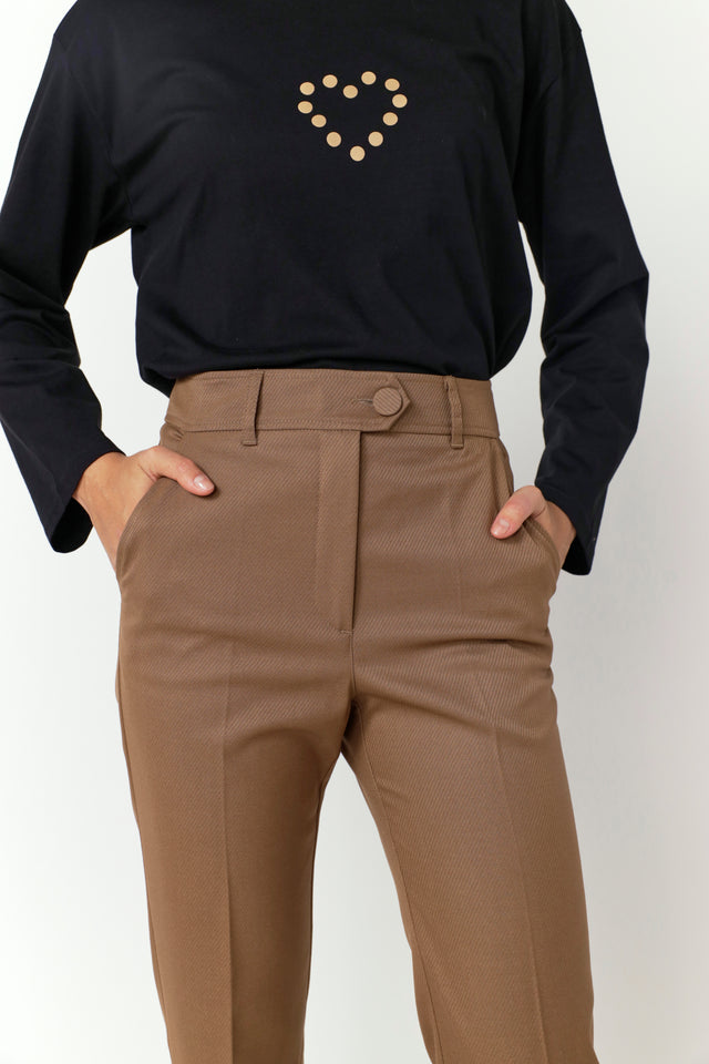 cigarette trousers wiki Red These classic black cigarette trousers are a wardrobe must have as they will team perfectly with anything Falconeri Linen Cigarette Pants Woman