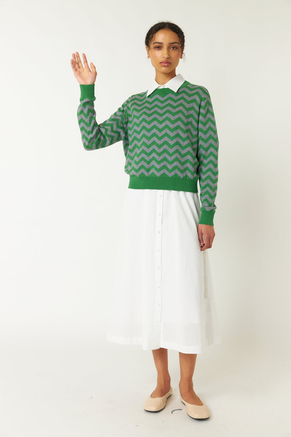 Twin peaks jumper