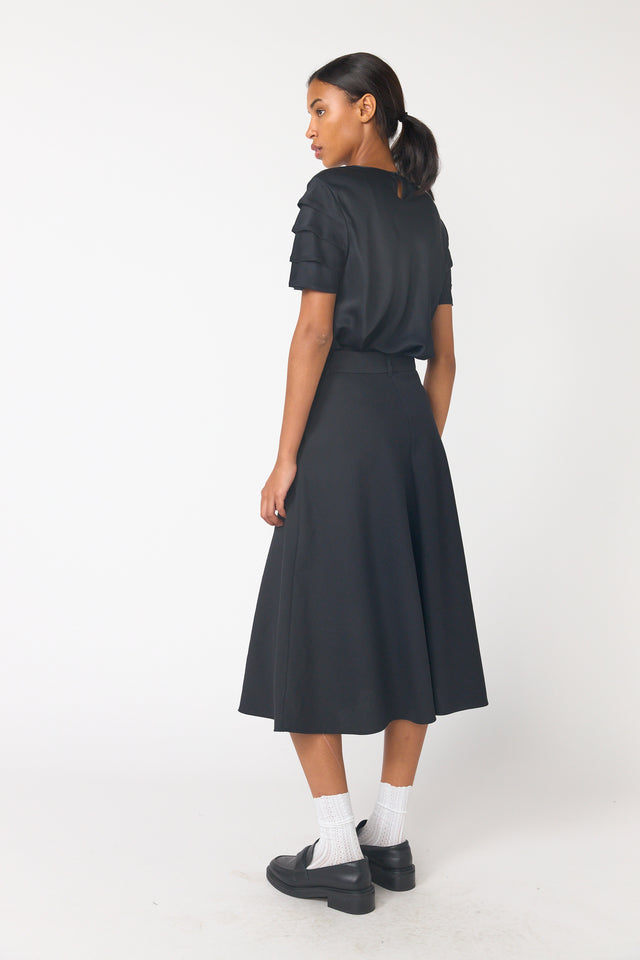 Twin striped skirt