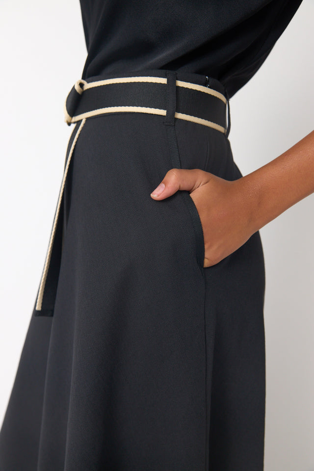 Twin striped skirt