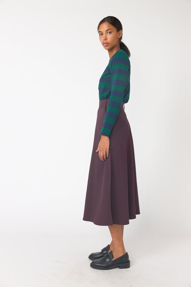 Twin striped skirt