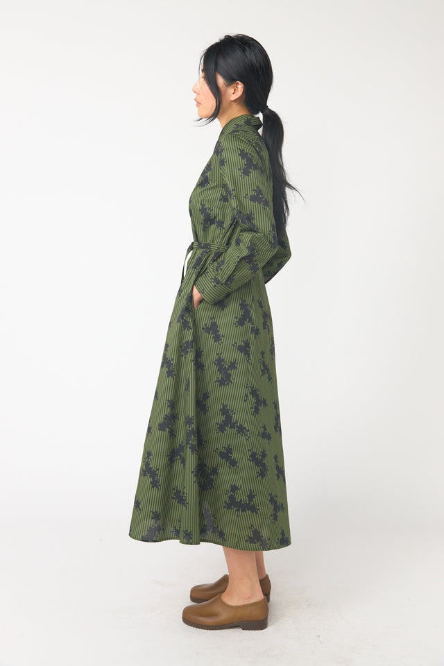 Wallpaper shirt dress