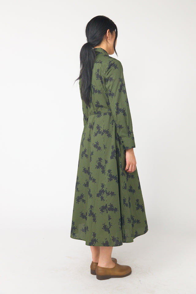 Wallpaper shirt dress