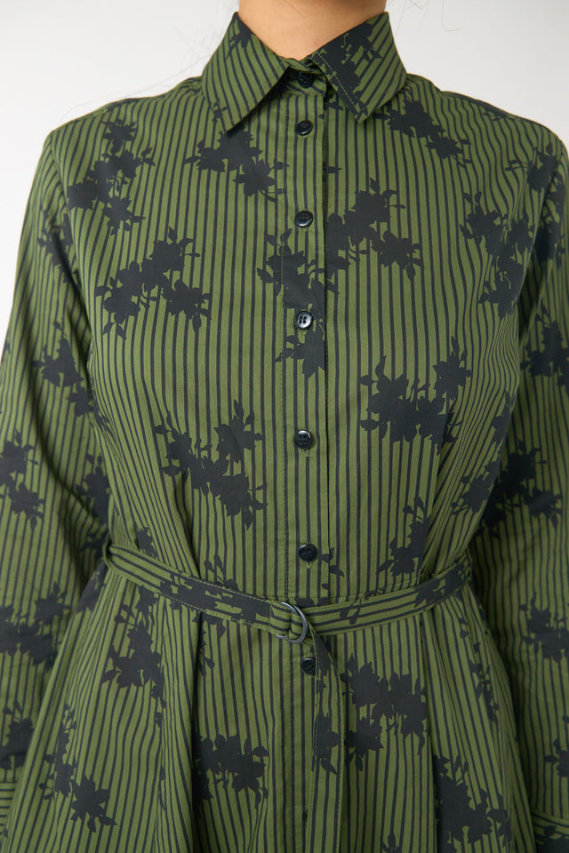 Wallpaper shirt dress