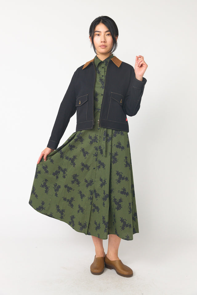 Wallpaper shirt dress