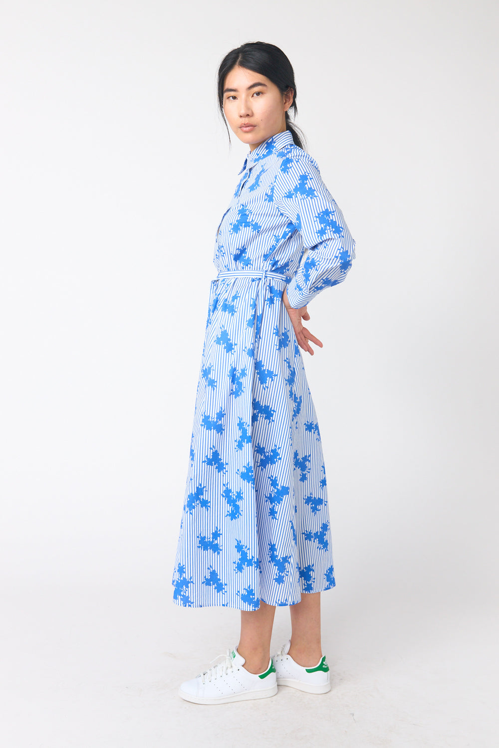 Wallpaper shirt dress