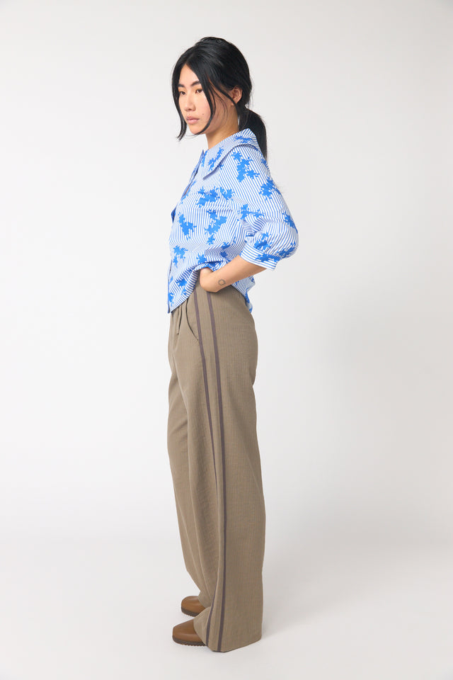 Wallpaper smock top