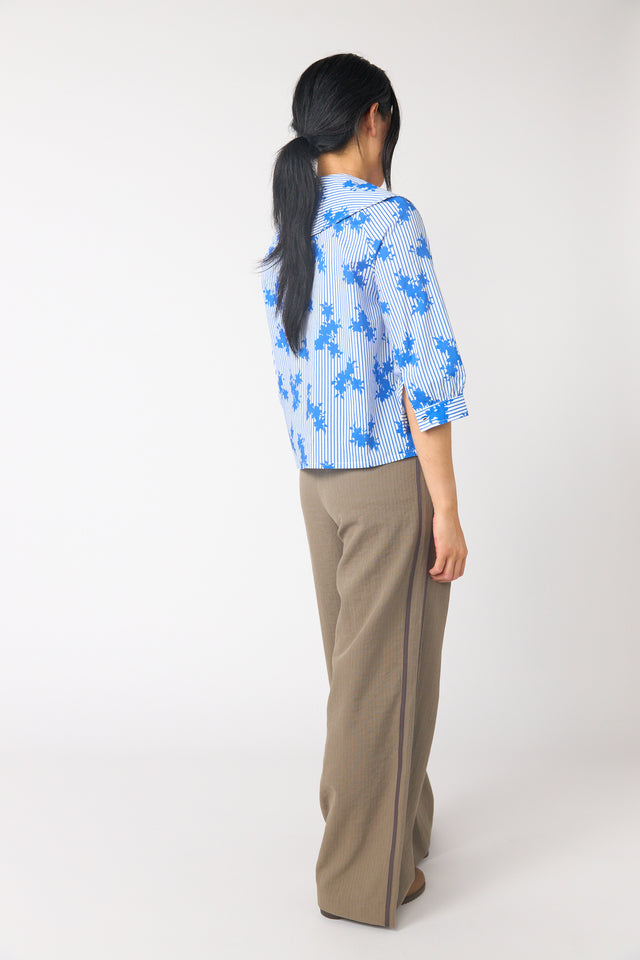 Wallpaper smock top