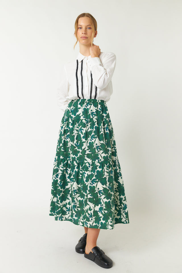 Wild rose skirt dress